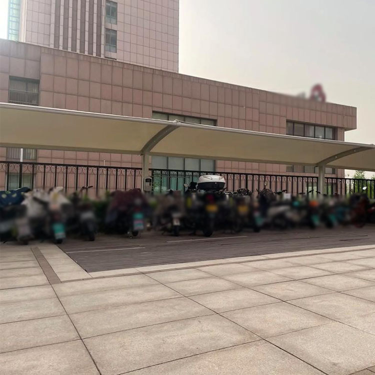 元阳县膜结构电动车棚